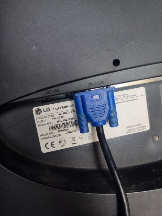 Монитор Flatron w1943c