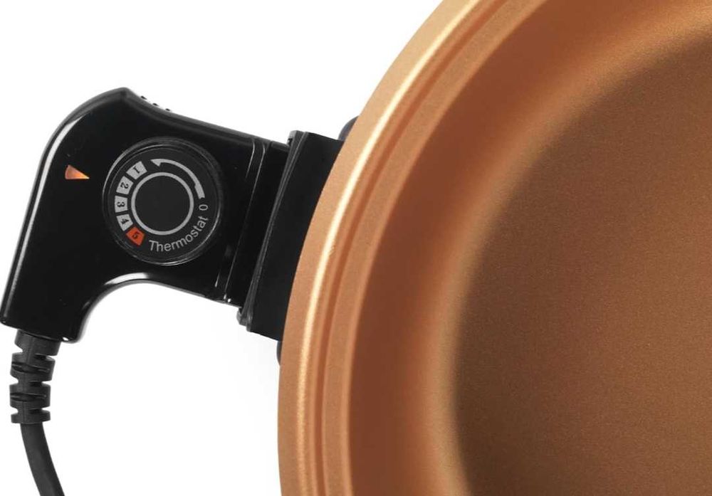 Panela elétrica grande multiuso, marca giles&posner