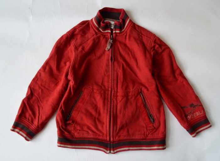 T4  TIMBERLAND Bluza 128cm 8lat czerwona