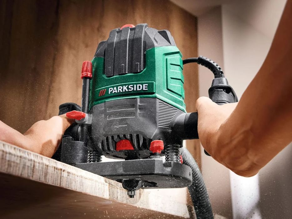 Фрезер ручний фрезерний верстат Parkside POF 1200 d3 1200 Вт