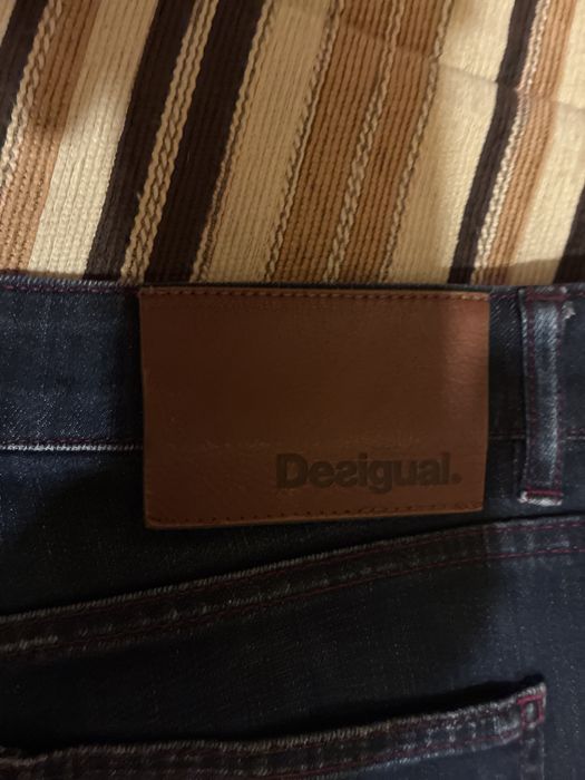 Calcas de ganga Desigual de homem originais