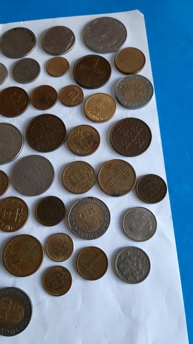 Moedas portuguesas antigas