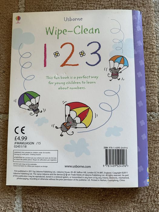 Livro para criancas apreenderem os numeros
