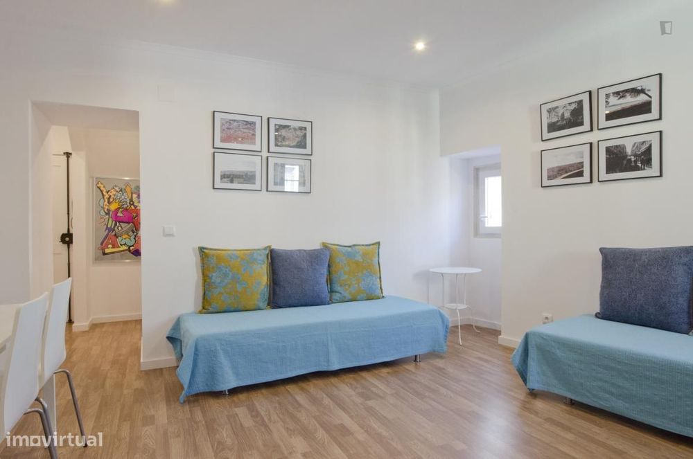 Apartamento com 1 quartos - localizado em Mouraria Lisbon