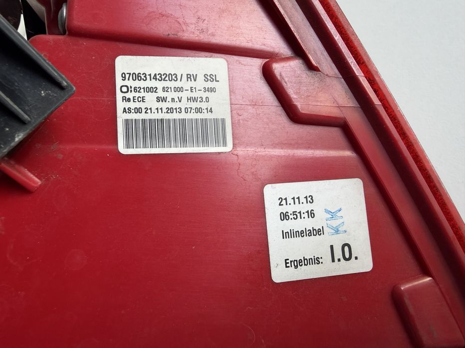 Farolim traseiro Porsche panamera 970