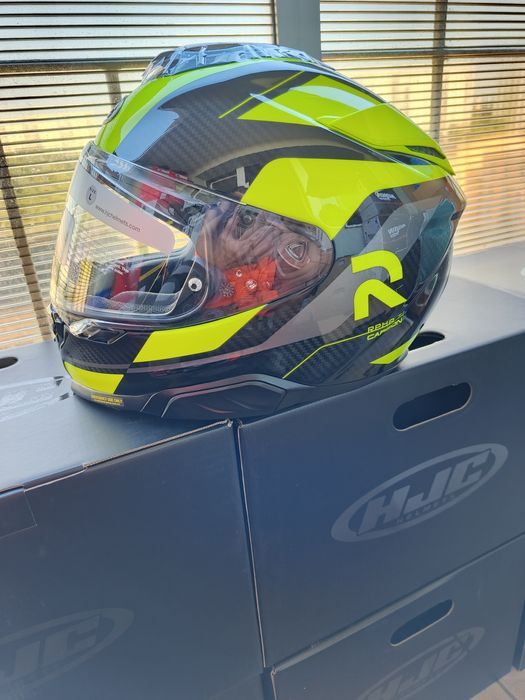 Kask motocyklowy HJC RPHA71 CARBON HAMIL MC3H.