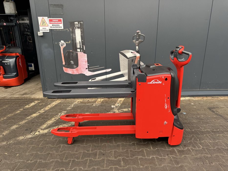Paleciak elektryczny  Linde T 16 L 2016  r 70 cm 800 kg wózek Linde
