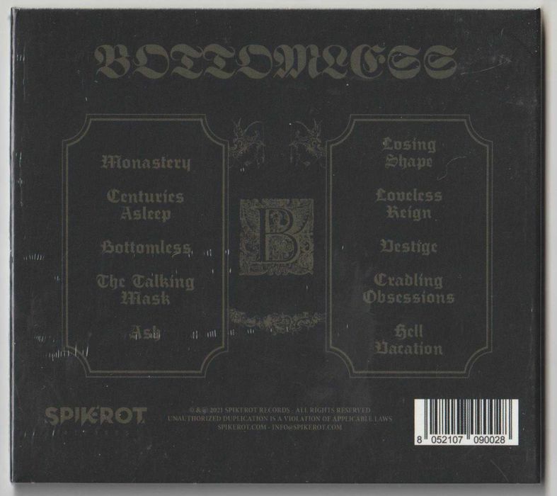 Bottomless - Bottomless [CD] [Włochy] Nowa Folia