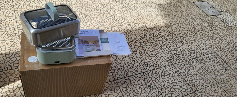 Panela a Vapor Elétrica Multifuncional