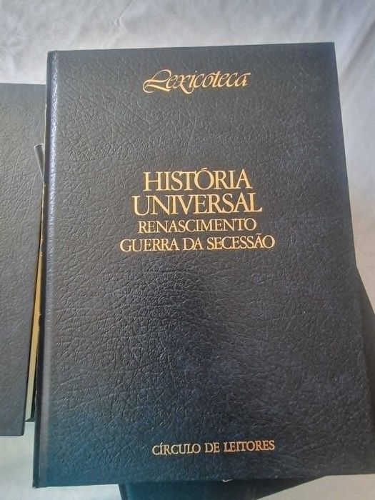 Lexicoteca - História Universal Vol. I II III IV - Atlas Histórico - Círculo de Leitores