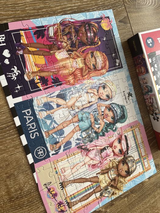 Puzzle 100, 5+ Rainbow High