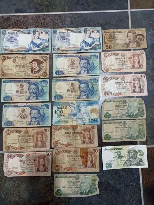 Notas de escudo para colecionador