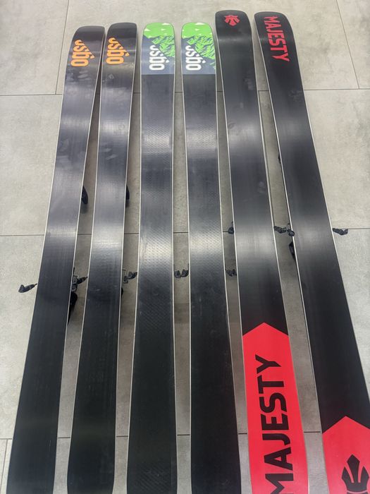 Лижі фрірайд вживані і нові