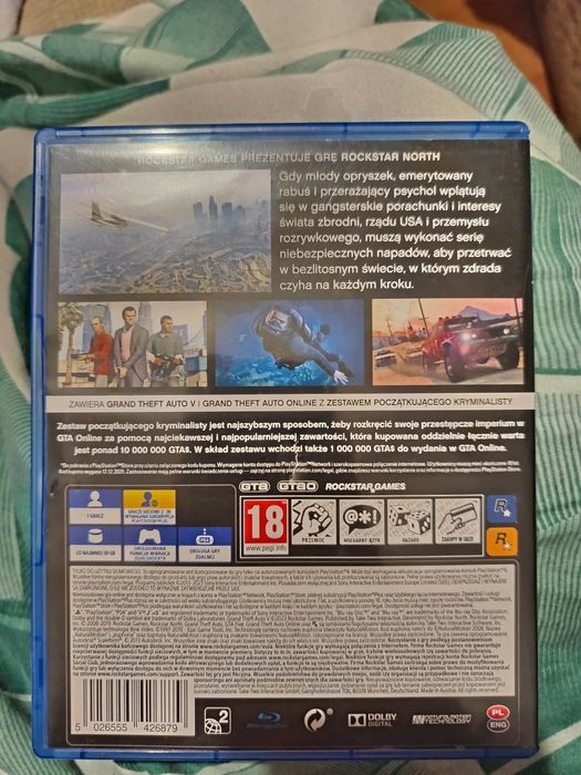 Gra GTA V na Ps4