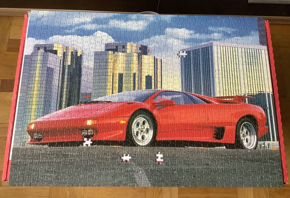 Пазл машина Lamborghini Diablo Trefl Puzzle на 1000 деталей: 240