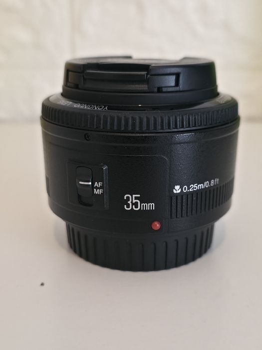 Yongnuo 35mm f/2 para Canon EF – Como Nova