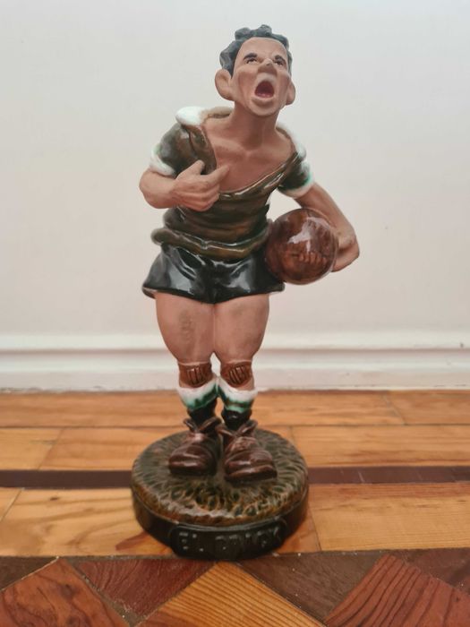 Boneco " El Crack " - Futebolista - Bordallo Pinheiro -Bordalo