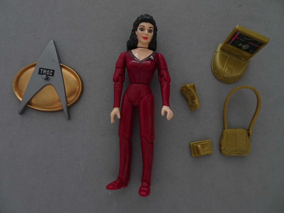 Figura Star Trek The Next Generation Girl Deanna Troy Action