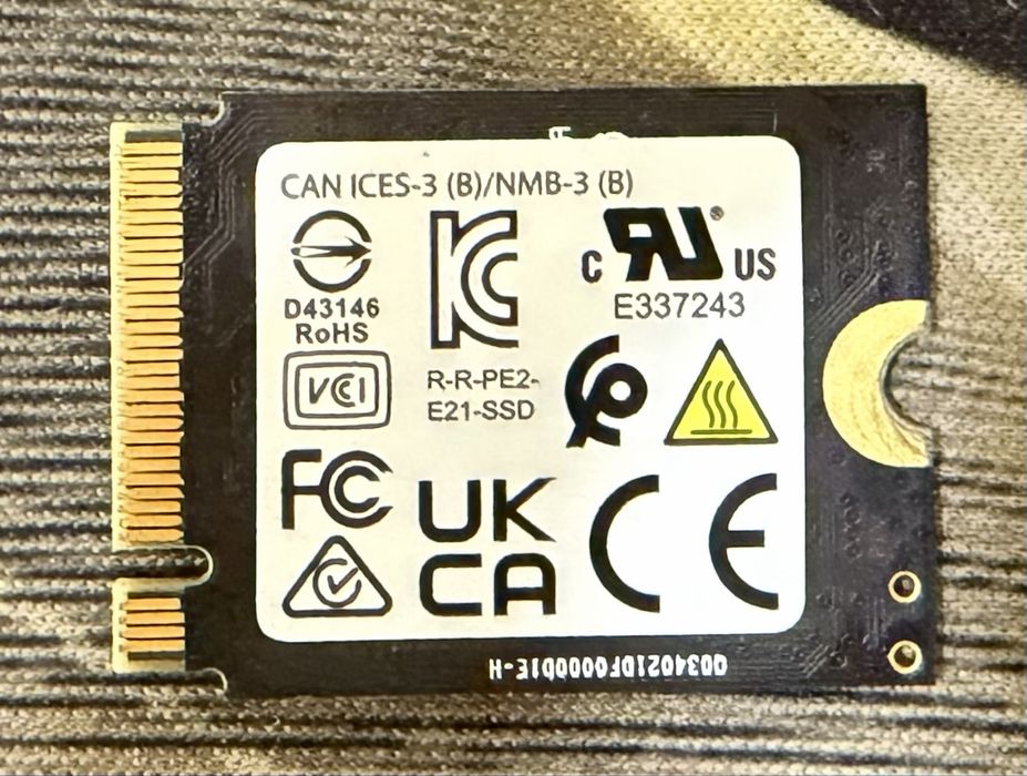 ssd 128 Gb m.2 був у використані.
