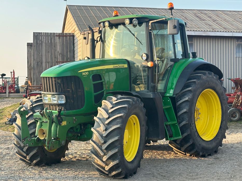 Ciagnik john deere 7430 tuz wom stan idealny
