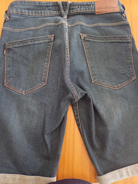 Calções de ganga tiffosi