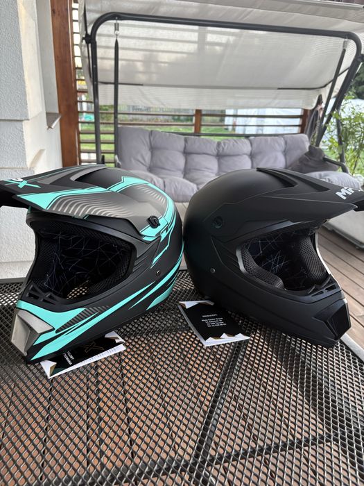 Kask na motocykl rower hulajnogę