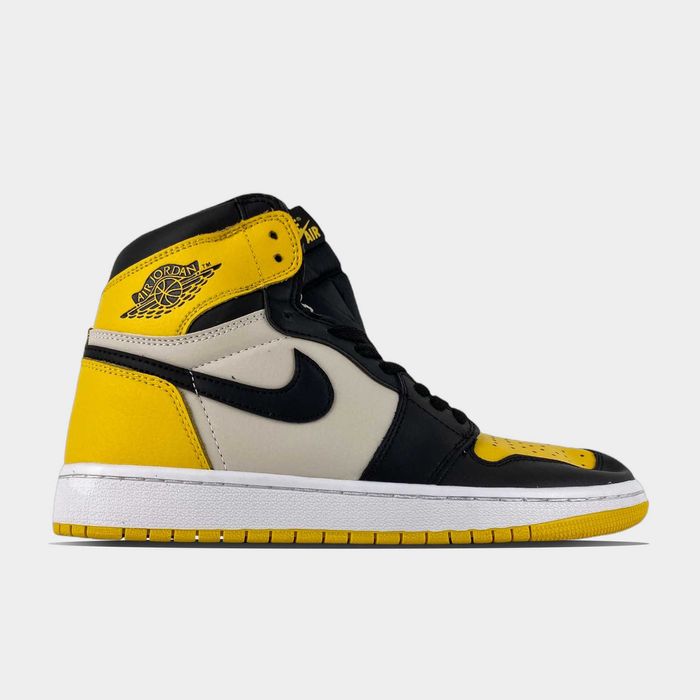 Nike Air Jordan 1 mid ブラック/イエロー ナイキ エア ジョーダン1 ミッド ブラック イエロー 黒 黄色