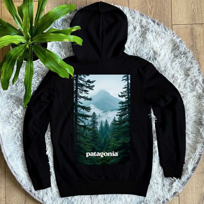 Shark › Patagonia Худи черное › XS S M L XL  › Кофта Патагония