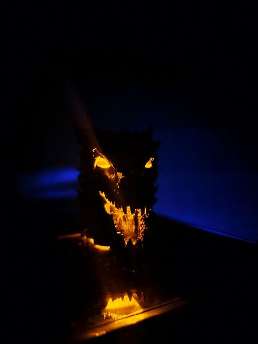 Smok lampka LED ozdoba