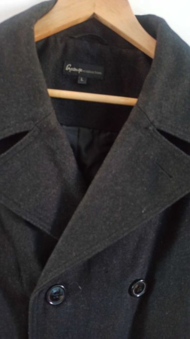 Męski płaszcz kurtka wool L George