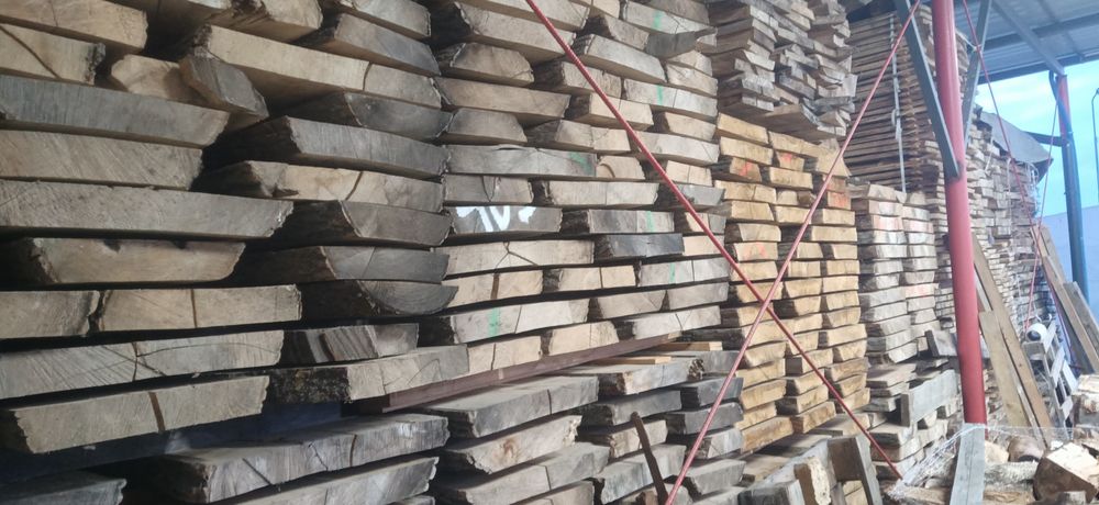 Deska tarcica foszty bloczki Grab, Wiąz, Jesion, Dąb Dębowe 55mm