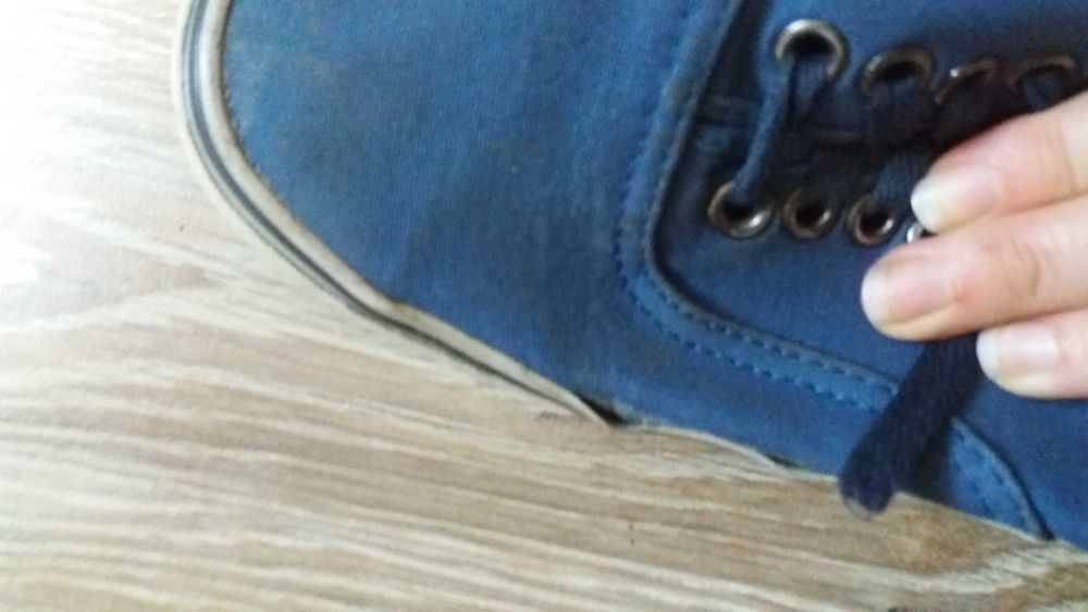 Trampki niebieskie Vans 39