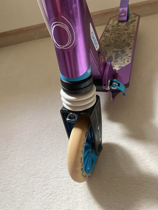 Hulajnoga Oxelo Scooter Play 6 Purple White 6-9 lat