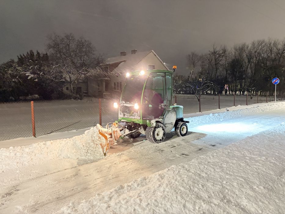 John Deere 1565 Traktorek Kosiarka Pług Posypywarka