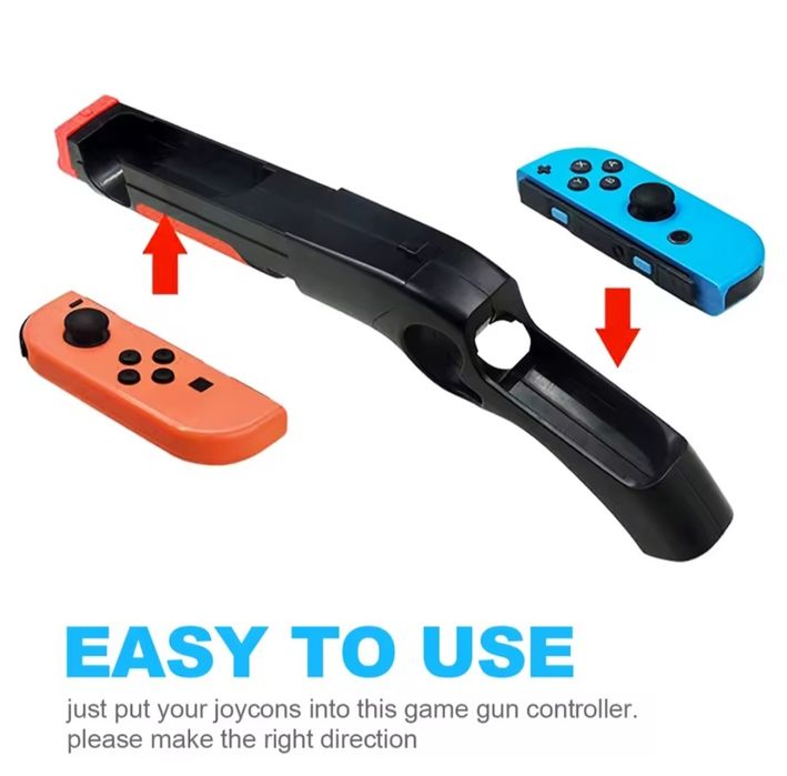Nintendo Switch  Nerf Legends + Game Gun