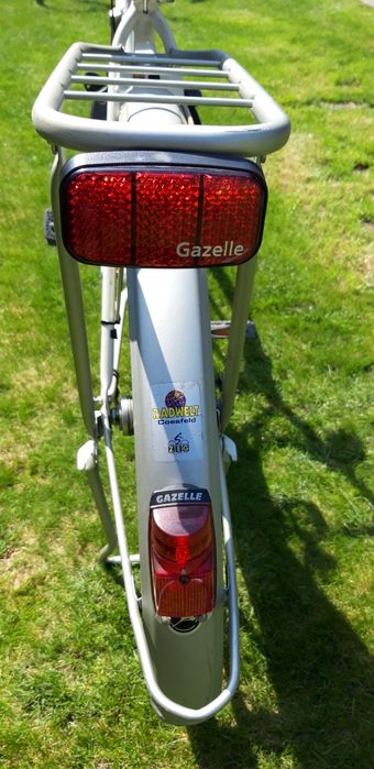 Rower damka Gazella koła 28