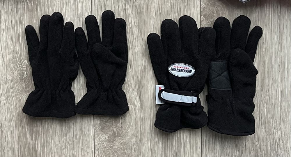 Рукавички краги флісові рукавиці