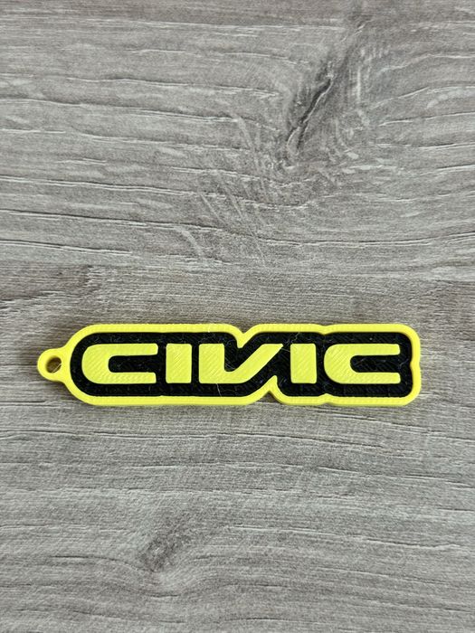 Brelok 3d Honda Civic Motoryzacyjny gadżet, idealny prezent