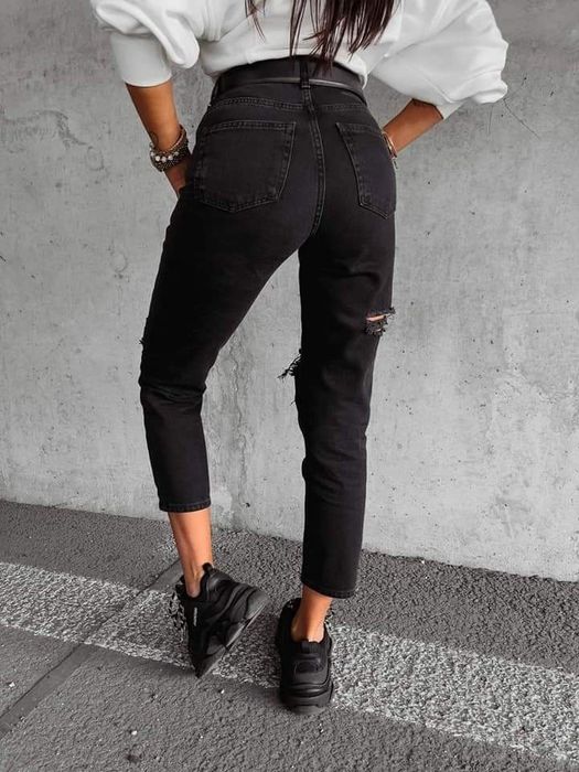 Spodnie damskie Olavoga Garo XS S M L niebieskie czarne