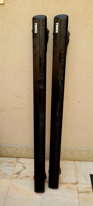 Barras tejadilho Thule wingbar evo black 118+  kit 7104