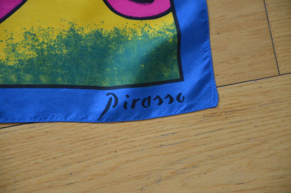 Picasso chusta/apaszka 100% sik jedwab