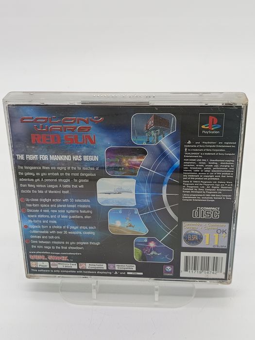 gra colony wars: red sun sony playstation (psx)