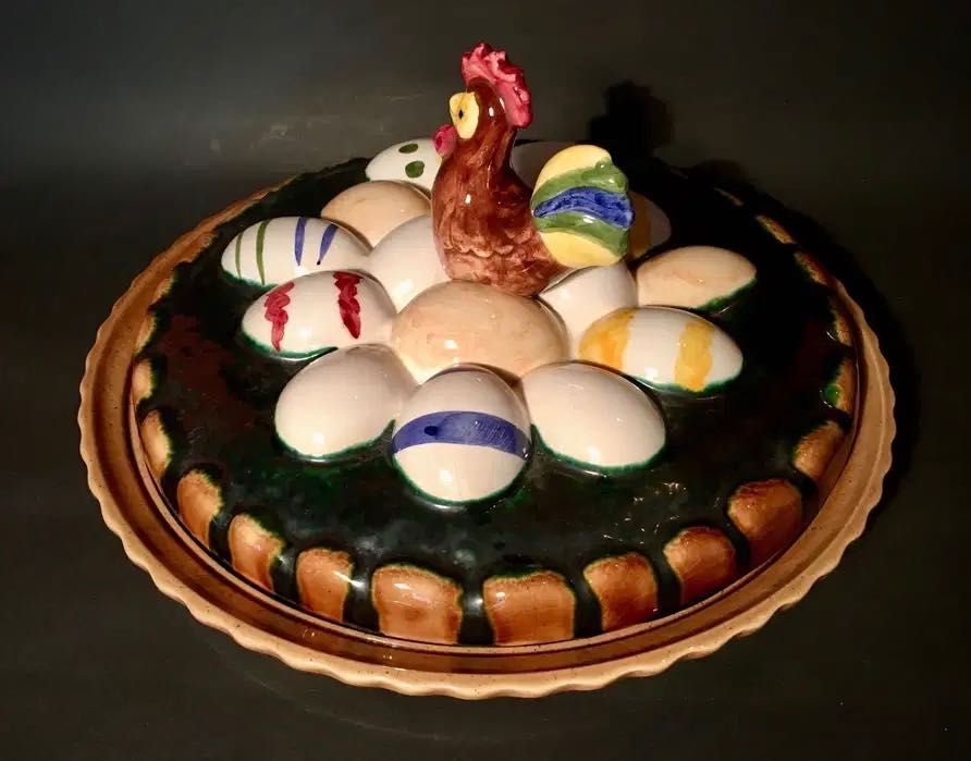 TRAVESSA RÚSTICA (com tampa) - sem uso - 31 x 16,5 cm/s