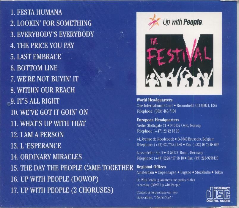 Up With People (CD)