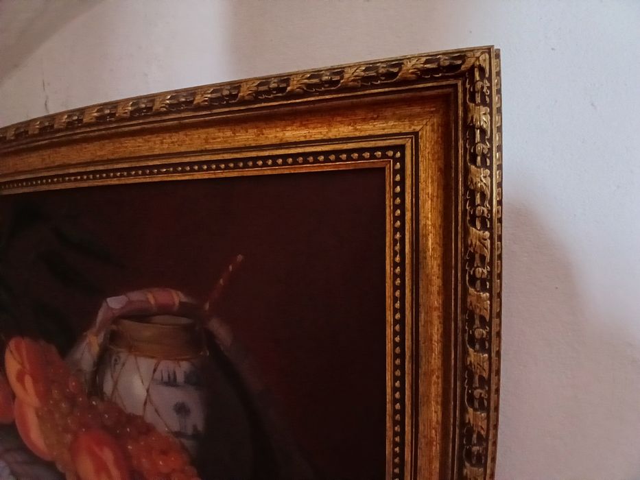 Quadro em tela a Óleo pintado à mão.