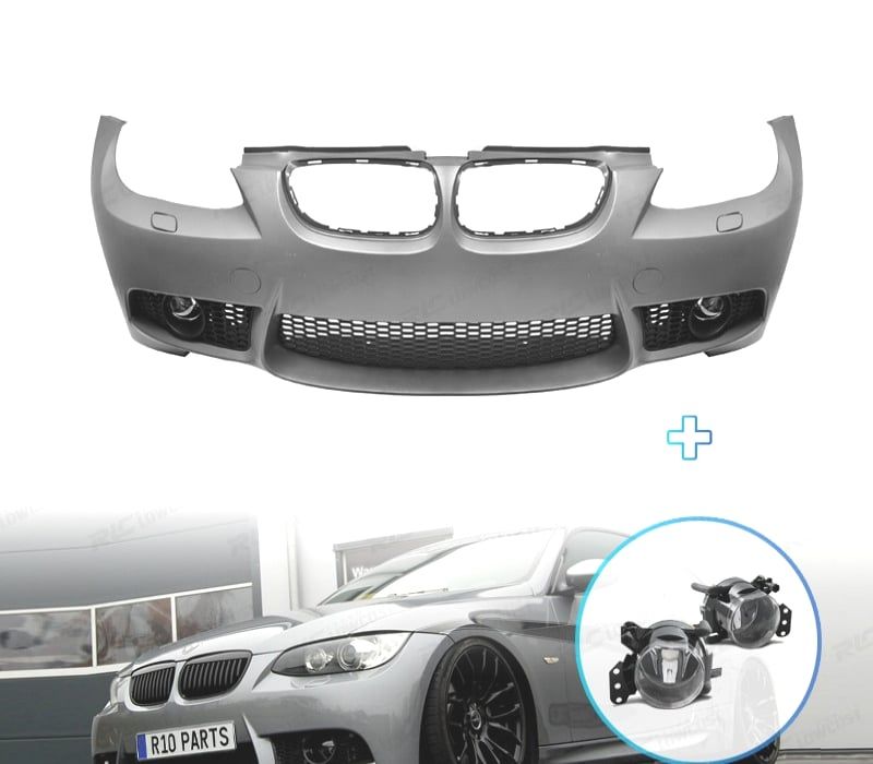 PARA-CHOQUES BMW E92 E93 06-10 LOOK M3 + FAROIS DE NEVOEIRO