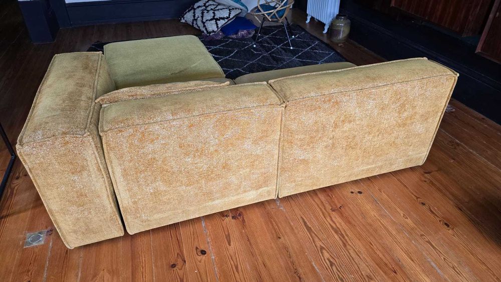 sofá modular confortável
