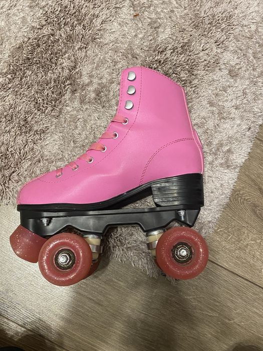 Wrotki Rio Roller rozowe r 35,5