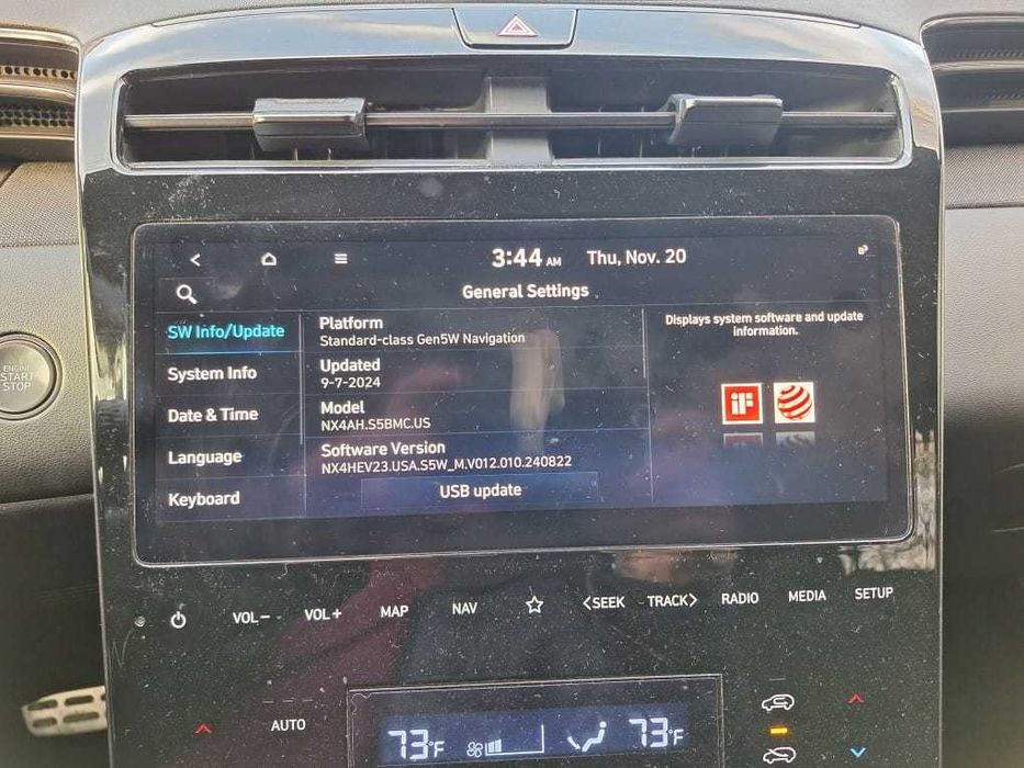 Polskie Menu USA/EU konwersja nawigacja mapy radio Hyundai Kia od 2019r