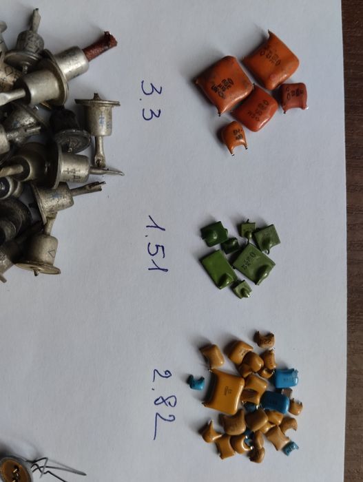 Радіодеталі часів СССР